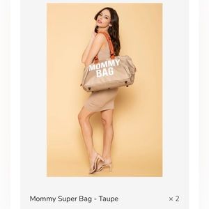 Mommy Bag in Taupe